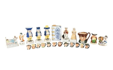 A Group of English Ceramics