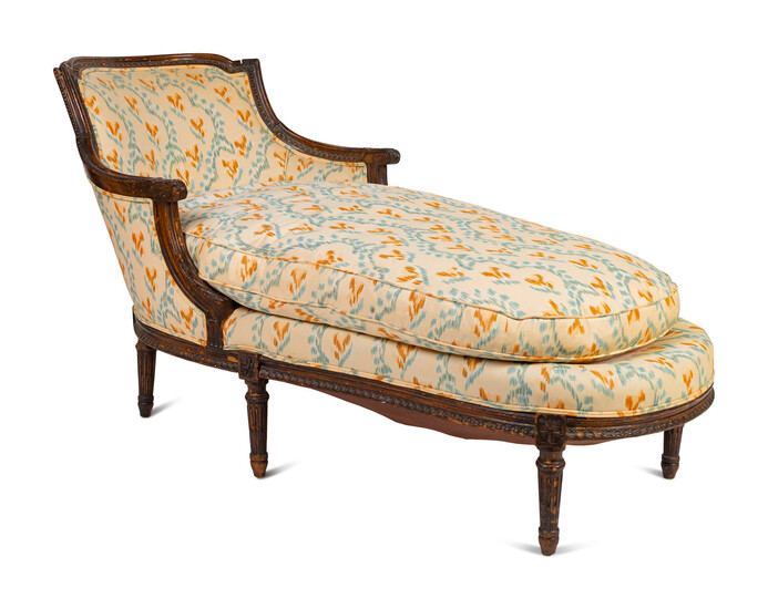A Louis XVI Style Chaise Longue