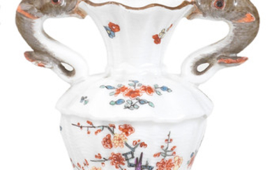A Meissen miniature vase