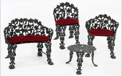 A Suite of Iron Furniture.
