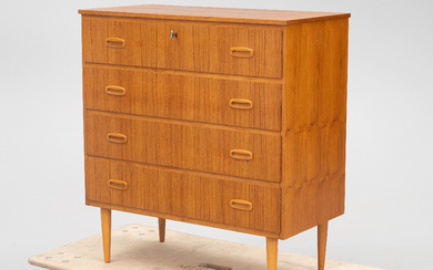 A chest of drawers, Sweden, 1950's/60's.
