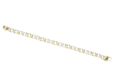 A diamond set bracelet