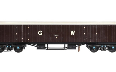 A gauge 1 Great Western Syphon wagon