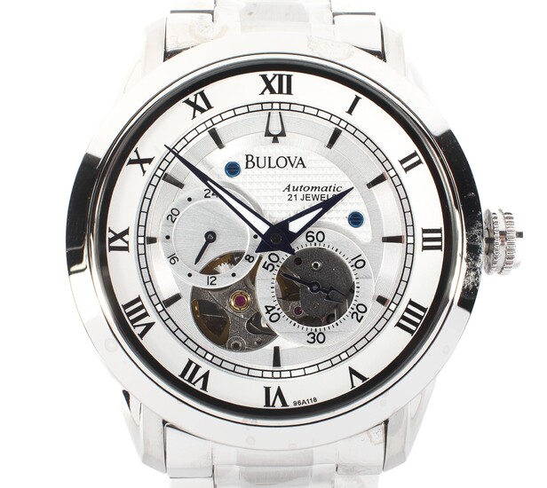 A modern gents Bulova automatic wristwatch
