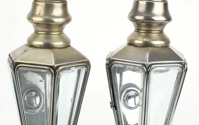 A pair of Jagger lamps from The Centaur Works, Walsall, circa 1930