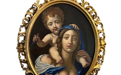 ANONIMO Virgin Mary and Baby Jesus