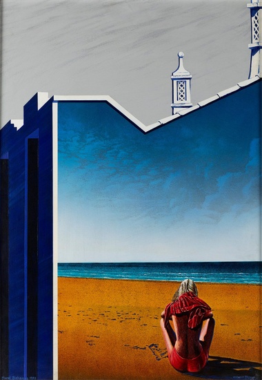 ANTONI MIRÓ BRAVO (Alcoy, 1944). "Mural Bahames", série Vivace, 1992. Acrylique sur carton. Signé et...