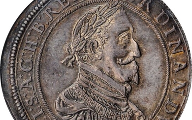 AUSTRIA. Taler, 1624. Graz Mint. Ferdinand II. NGC MS-64.