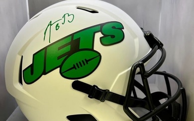Aaron Rodgers (New York Jets) signed Lunar Eclipse full size helmet-Fanatics