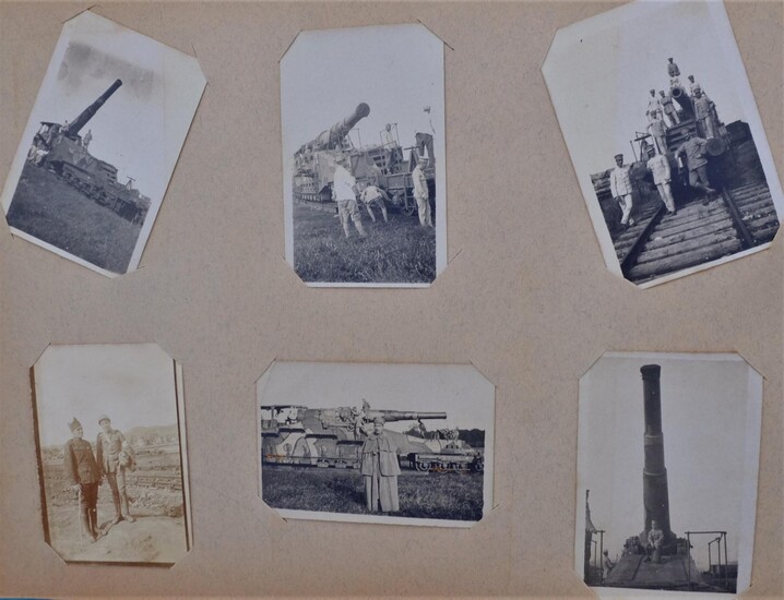 Abum de fotografias da 1ª Grande Guerra