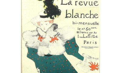 After TOULOUSE-LATREC: "La Revue Blanche" - Poster