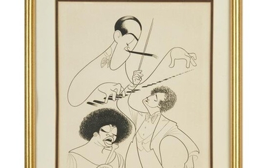 Al Hirschfeld, signed lithograph