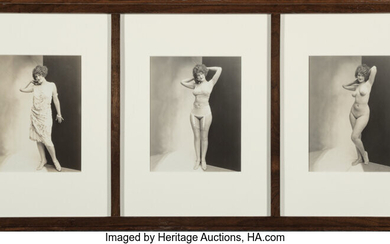 Albert Arthur Allen (1886-1962), Nude Triptych, (circa 1924)