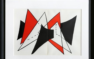 Alexander Calder, Study for Sculpture II, Lithograph