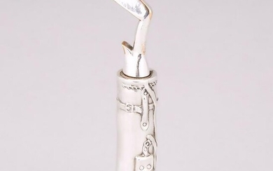 American Silver and Silver Plated Golf Bag Pocket