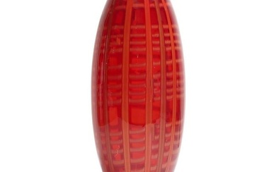 An Italian Murano glass vase