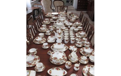 An extensive collection of Royal Albert Old Country Roses ta...