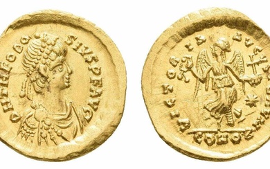 Ancient Coins - Eastern Roman Empire - Theodosius...