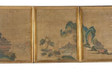 Anonymous. Ink and color on silk. Qing dynasty