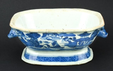 Antique 19th C Chinese Canton Serving Tureen