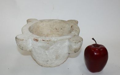 Antique French stone mortar