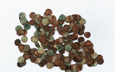 Approximately 209 Crusader States Hammered Coins. Estimate $200-300