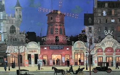 Art Print of The Moulin Rouge