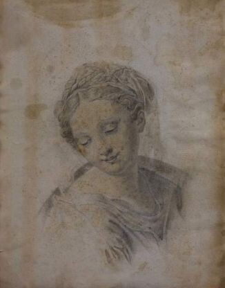 Artista italiano del XIX secolo - “Madonna”