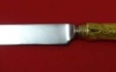 Audubon Gold by Tiffany and Co Sterling Silver Dinner Knife 10 1/8" Flatware