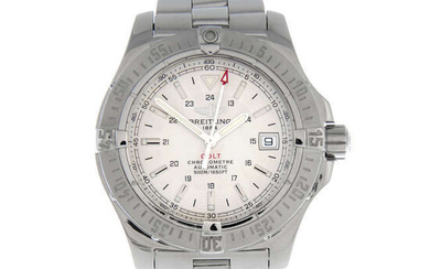 BREITLING - a stainless steel Colt bracelet watch, 41mm.