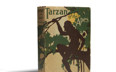 BURROUGHS, EDGAR RICE. 1875-1950. Tarzan of the Apes. Chicago A.C. McClurg & Co., 1914.