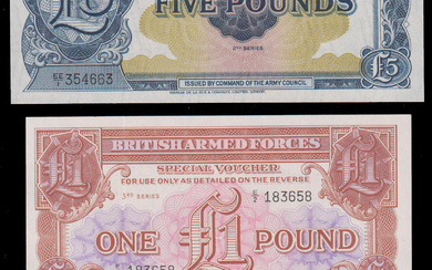 Banknotes - Great Britain - BM and POW