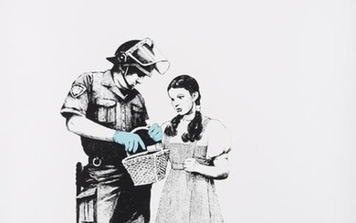 δ Banksy (b.1974) Stop and Search (Signed)