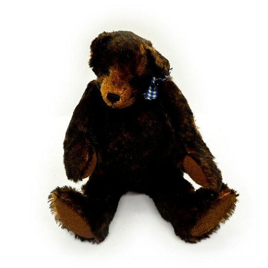 Barbara Golden, Handmade Dark Brown Teddy Bear with