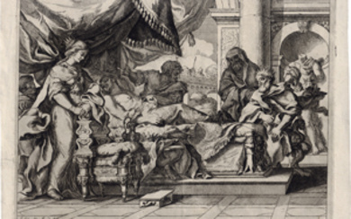 Barri, Giacomo (geb. Jacques de Pierre de Bar, um 1636/38 Lyon - nach 1690 Venedig)Antiochos und Stratonike