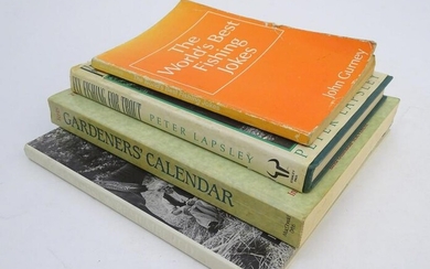 Books: Four assorted sporting books, comprising Fly