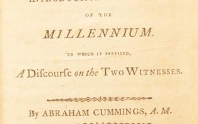 Boston 1797 on the Glory of the Millenium