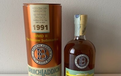 Bruichladdich 1991 14 years old WMD II Yellow Submarine - Original bottling - 70cl