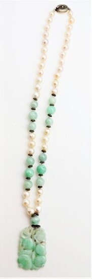 CHINE Collier composé de perles de culture…