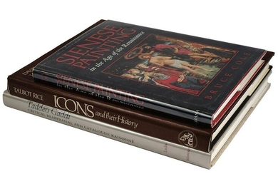 COLLECTION OF PAINTINGS ICONS ART CATALOGUE BOOKS