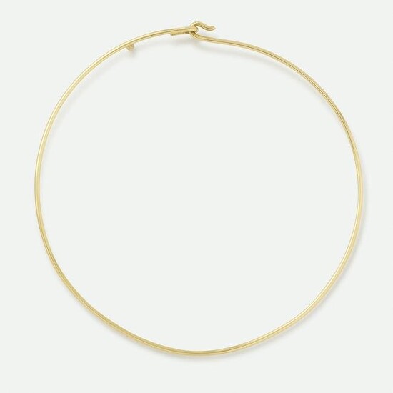 Cartier, Gold wire collar necklace