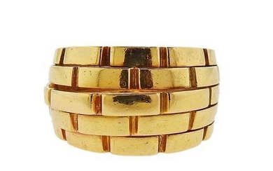 Cartier Maillon Panthere 18k Gold Dome Ring