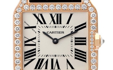 Cartier Santos Dumont Rose Gold