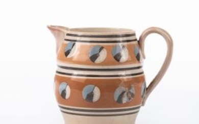 Cat's-eye and Slip-decorated Jug