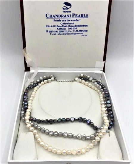 Chandrani Pearls 3-Strand Necklace in Presentation Box