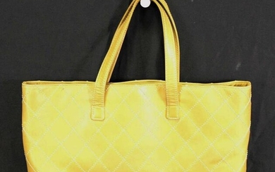 Chanel Beige Large Tote Handbag