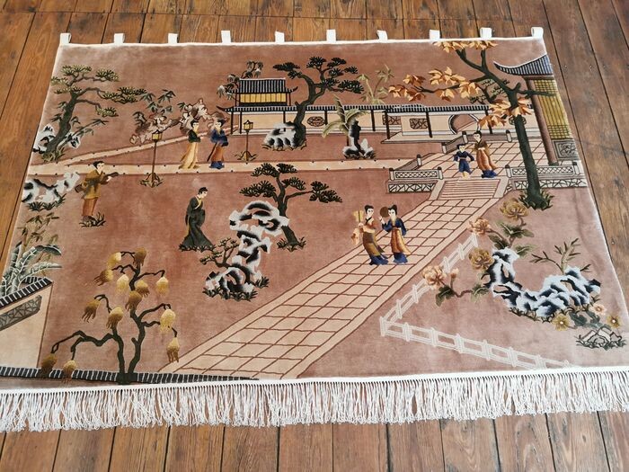 China Seide Tapestry - Tapestry - 184 cm - 124 cm