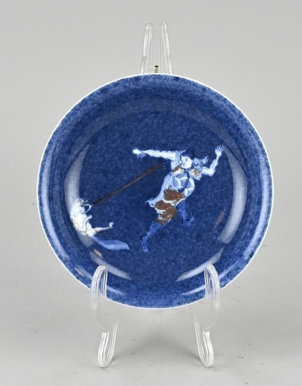 Chinese plate Ø 13.3 cm.