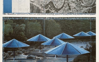 Christo (after) - Christo - The Umbrellas (Japan)