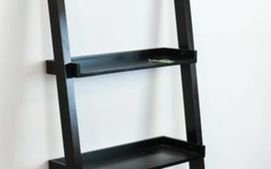Contemporary Black Wall Etagere